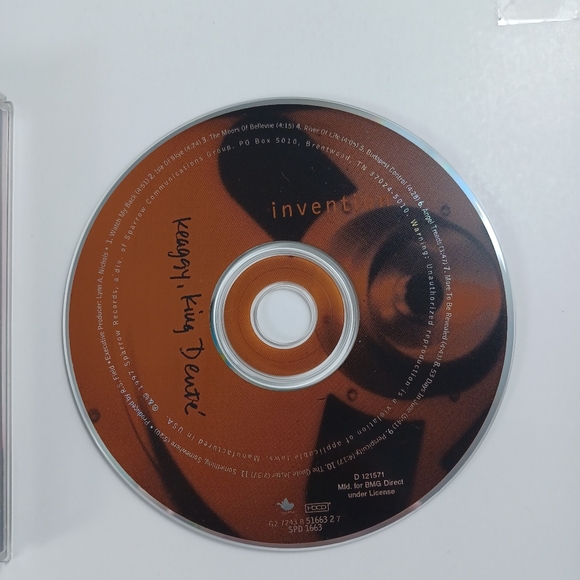Phil Keaggy, Wes King, Scott Dente CD Invention  -Throwbacks *MINOR WEAR - Picture 3 of 9